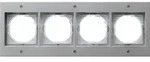 Gira Abdeckrahmen 4f.alu 021465