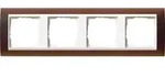 Gira Abdeckrahmen 4f.opak dbr 0214331