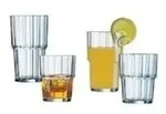 Esmeyer Saftglas ''Norvege'', 0,27 Liter, stapelbar aus geh&auml;rtetem Glas, besonders