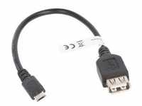 Goobay USB 2.0 Hi-Speed Adapter 0,2 m - USB 2.0-Buchse (Typ A) > USB