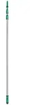 UNGER Opti Loc Teleskopstange 450 cm ( 3x 150 cm ) 3-teilige Teleskopstange f&uuml;r die