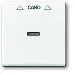Busch-Jaeger Abdeckung Cardschalter Axcent Wei&szlig;, Verkehrswei&szlig; 2CKA001710A3641 1St.