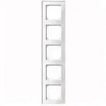 Merten Rahmen Glas 5f.bril/ws 489519