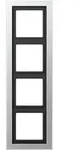 Jung Rahmen 4-fach alu lack ALD 2984-L