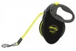 Flexi GIANT, Hund, R&uuml;ckziehbare Leine, Schwarz, Gelb, Band, 25 kg, Abbildung