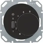 Berker Temperaturregler sw/gl 20302045