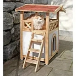 Kerbl Katzenhaus Tyrol Alpin 88x57x77 cm Hellbraun