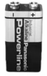 Panasonic Powerline 6LR61AD/B - Batterie 198 x 9V