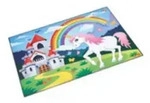 L&auml;ufer Schreibtischunterlage Einhorn - 530 x 400 mm