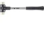HALDER SIMPLEX Schonhammer &Oslash; 30 mm Nylon mit verst&auml;rkem Tempergussgeh&auml;use und