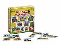 Piatnik 6594 - Kompaktspiel Memo Domino - Traktoren Neu & OVP