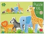 Jumbo Spiele GOULA XXL-Puzzle Dschungel Von Klein Bis Gro&szlig;, Kinderpuzzle, Legespiel,