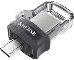 SanDisk Ultra&reg; Dual Drive m3.0 USB-Zusatzspeicher Smartphone/Tablet 32 GB USB-A (USB