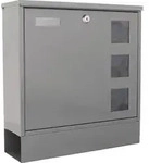 ROTTNER Briefkasten Postale H.380mm B.365mm T.120mm grau STA DIN C4 ROTTNER m