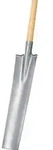 Drainagespaten 21110203 Blattma&szlig; 550 x 125/90 mm L&auml;nge 850 mm Stiel Buchen-T-Stiel
