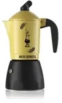 Bialetti Orzo Express, Mokka-Kanne, Schwarz, Gelb, Aluminium, 2 Tassen, Orzo Express,