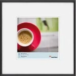 Walther Design KB440H - Schwarz - Einzelbilderrahmen - 40 x 40 cm - B&uuml;rokleinmat