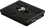 "Rollei QAL-50 schwarz Schnellwechselplatte Schnellwechselplatte Au&szlig;engewinde=1/4""