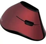 Logilink Maus Funk Ergonomisch Vertical 5 Tasten 1000dpi rot Eingabe / Ausgabe M&auml;use