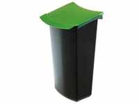 HAN Abfall-Einsatz für Papierkorb MONDO, schwarz/grün
