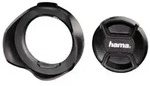 Hama 00093652 Gegenlichtblende mit Objektivdeckel
