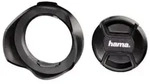 Hama 00093677 Gegenlichtblende mit Objektivdeckel
