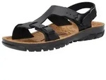 Birkenstock Sandale Saragossa, Briko-Flor, Black, 36