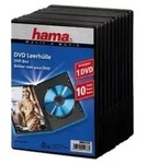 Hama DVD Jewel Case with foil - DVD Jewel Case - Kapazit&auml;t: 1 DVD - Schwarz (Packung