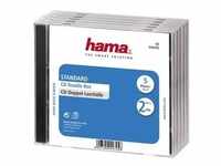 Hama CD Double Jewel Case Standard - Behälter CD-Aufbewahrung - Kapazität: 2 CD -