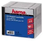 Hama CD Double Jewel Case Standard - Beh&auml;lter CD-Aufbewahrung - Kapazit&auml;t: 2 CD -