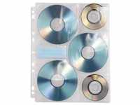 Hama CD-ROM Index Sleeves - CD-Umschläge - Kapazität: 6 CD - Transparent White