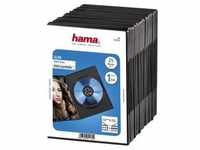 Hama DVD Slim Box - Slim Jewel Case für Speicher-DVD - Kapazität: 1 DVD - Schwarz
