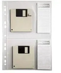 Hama - CD/DVD-H&uuml;lle - Kapazit&auml;t: 2 CD/DVD - durchsichtig (Packung mit 10)