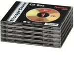 Hama - Beh&auml;lter CD-Aufbewahrung - durchsichtig (Packung mit 5)