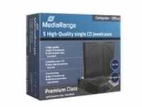 MediaRange Retail-Pack CD-Jewelcases single - Behälter CD-Aufbewahrung - Kapazität: