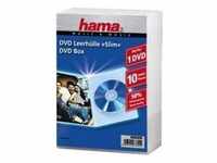 Hama - Flaches Jewel-Case für CD/DVD-Aufbewahrung - Kapazität: 1 CD - durchsichtig