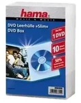 Hama - Flaches Jewel-Case f&uuml;r CD/DVD-Aufbewahrung - Kapazit&auml;t: 1 CD - durchsichtig