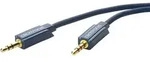 clicktronic 70480 Klinke Audio Anschlusskabel [1x Klinkenstecker 3.5 mm - 1x