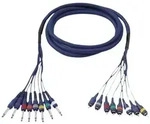 DAP FL64 - 8 Jack mono to 8 RCA/M 3 m