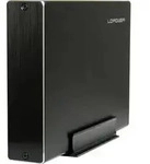 LC-Power LC-35U3-Becrux, externes 3,5-SATA-Geh&auml;use, USB 3.0, Alu, schwarz Geh&auml;use /