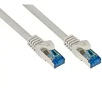 RNS&reg; Patchkabel mit Rastnasenschutz, Cat. 6A, S/FTP, PiMF, halogenfrei, 500MHz,