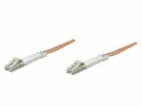Intellinet 1.0m LC M/M - Kabel - Netzwerk Anschlusskabel 1 m - Glasfaser (LWL)