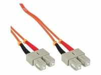 InLine - Patch-Kabel - SC multi-mode (M) bis SC multi-mode (M)