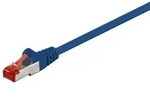 Goobay CAT 6 Patchkabel, S/FTP (PiMF), Blau