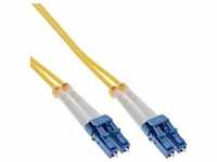 InLine® LWL Duplex Kabel, LC/LC, 9/125μm, OS2, 25m Kabel Patchkabel LWL LC/LC