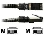 Patchsee Patchkabel PCI-6Patch, Cat. 6a, U/FTP, schwarz, 2,7 m