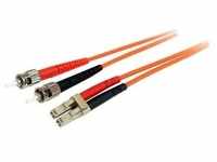 StarTech.com 3m Fiber Optic Cable - Multimode Duplex 62.5/125 - LSZH - OM1 - LC to ST