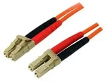 StarTech.com 1m Fiber Optic Cable - Multimode Duplex 50/125 - LSZH - LC/LC - OM2 - LC