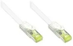 Good Connections Patchkabel m. Cat.7 Rohkabel wei&szlig; 10m Multimedia-Technik Cat7 Kabel