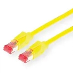 KERPEN Patchkabel Kat.6 (Class E) S/F, MegaLine F6-90, HiRose TM21, LSOH, gelb, 3 m